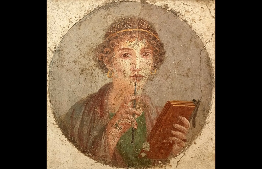 Portrait of a young woman said to be Sappho