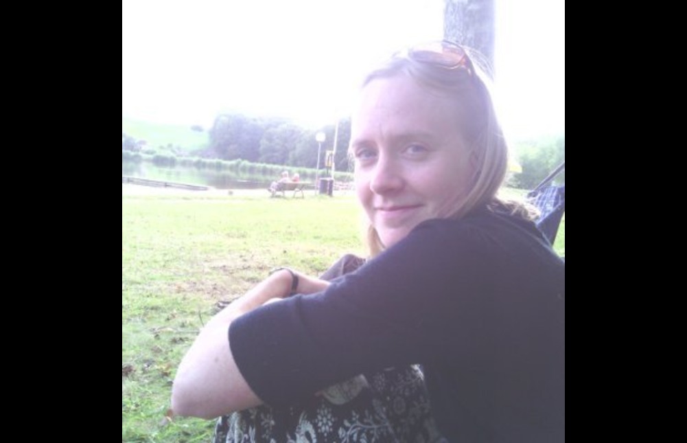 Photo of Kaveri Qureshi sitting in a park