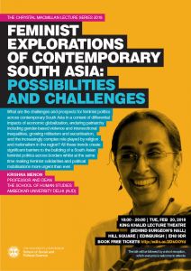 Feminist Explorations of Contemporary South Asia: Possibilities and challenges