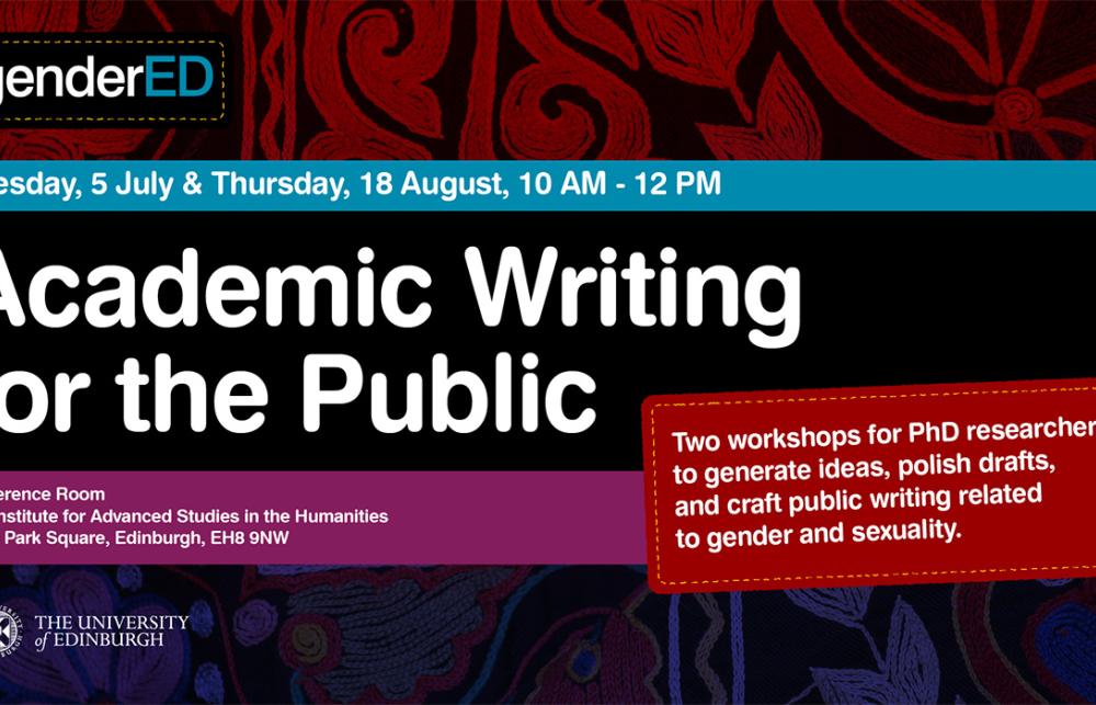 Academic Writing for the Public
